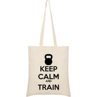 Kruskis Keep Calm And Train Tote Bag