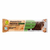 Powerbar ProteinPlus + Vegan Salty Almond And Caramel 42g 12 Units Protein Bars Box