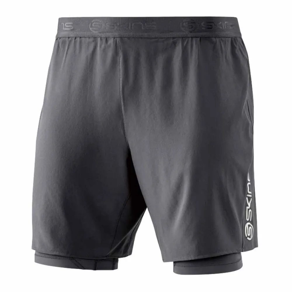 skins 2 in 1 compression shorts