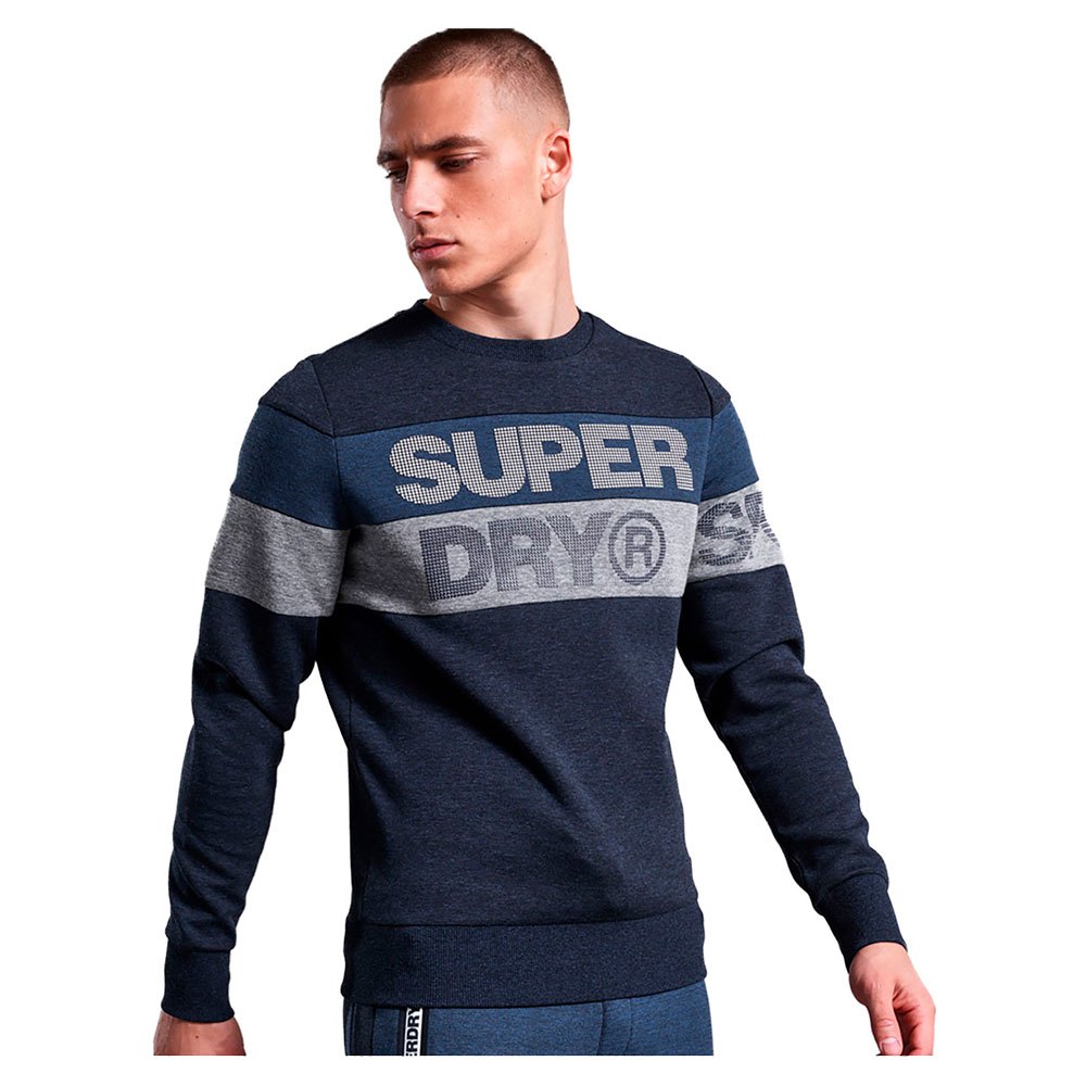 Superdry Gym Tech Cut Crew Pullover