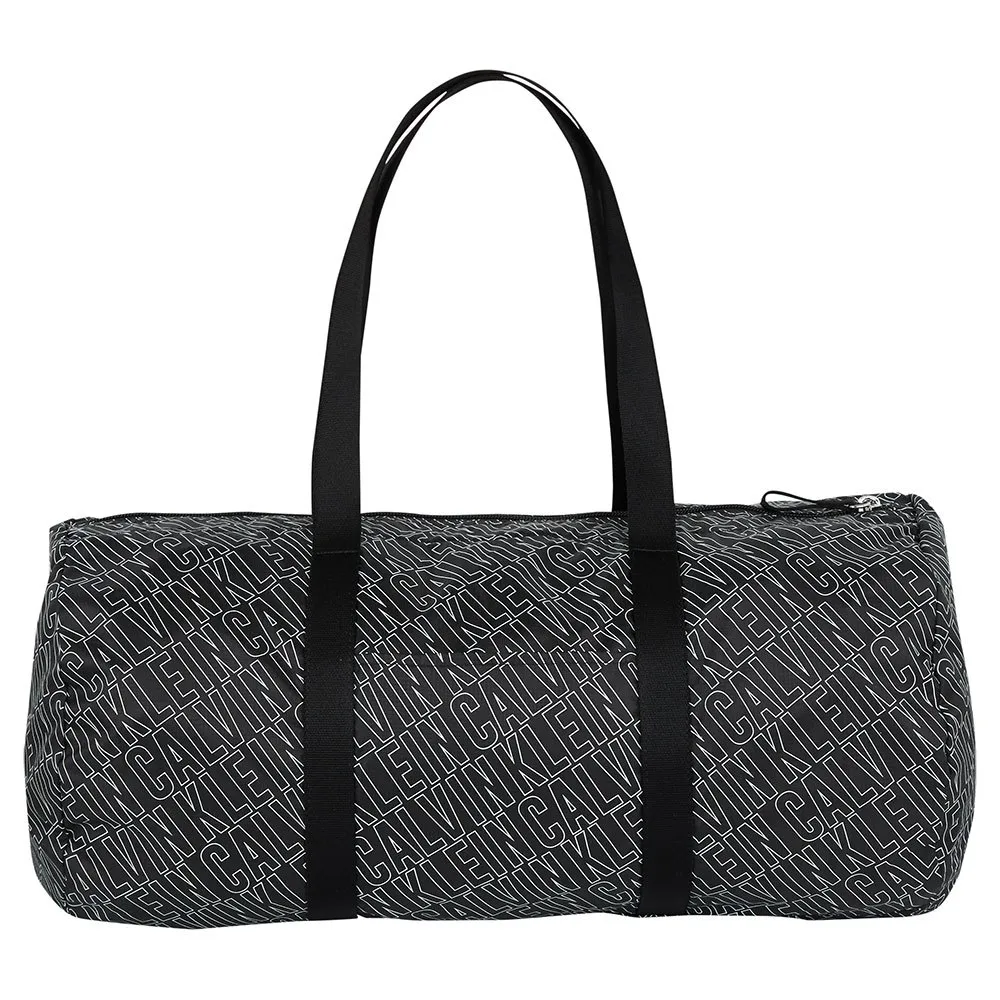 calvin klein black duffle bag