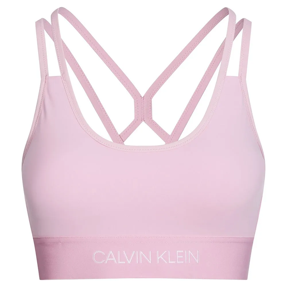 Calvin klein Medium Support Sports Bra Pink, Traininn