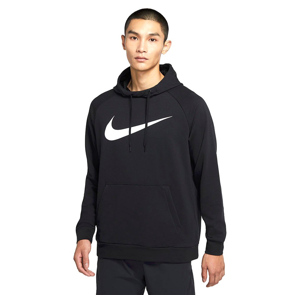 Nike Dri-Fit Swoosh Hoodie Black buy and offers on Traininn