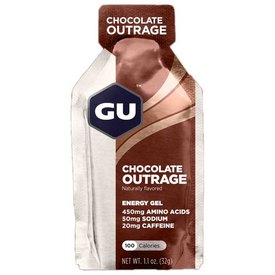 GU Gel Énergétique Outrage 32g Chocolate