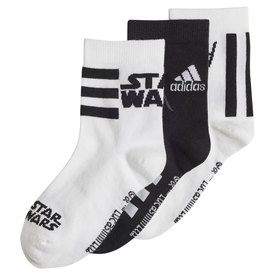 adidas Chaussettes Mi-mollet Star Wars 3 Paires