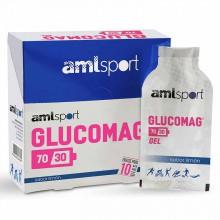 Amlsport Glucomag 70/30 30ml 10 Μονάδες Λεμόνι Ενέργεια Τζελ Κουτί