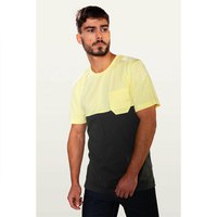 Snap climbing T-shirt à Manches Courtes Two-Colored Pocket