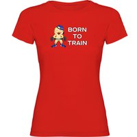 kruskis-born-to-train-kurzarmeliges-t-shirt