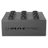 olive-olympic-bar-rack-support