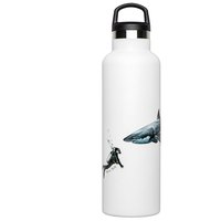 fish-tank-great-white-shark---diver-fles-600ml