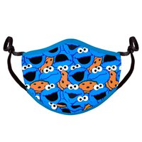 Difuzed Cookie Monster Sesamestreet Reusable Face Mask