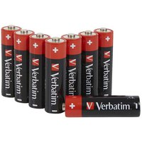 Verbatim 1x8 Mignon AA LR6 49503 Batteries