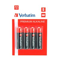 Verbatim 1x4 Mignon AA LR6 Batteries