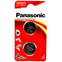Panasonic 1x2 CR 2025 Lithium Power Batteries