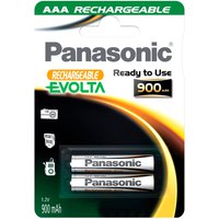 Panasonic 1x2 NiMH Micro AAA 900mAh Batteries