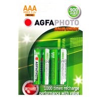 Agfa 4 NiMh Micro AAA 900mAh Batteries