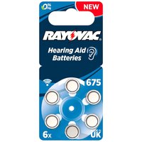 Rayovac Acoustic Special 675 6 Pieces Batteries