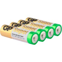 Gp batteries 4 1.5V AA Mignon LR06 03015AC4 Alcalí 1.5V AA Mignon LR06 03015AC4 Bateries