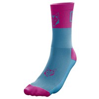 otso-multi-sport-medium-cut-light-blue-fluo-pink-socks