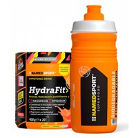 Named sport HydraFit 400g With Bottle Red Orange Powder