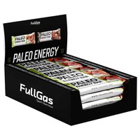 FullGas Paleo Energy 50g 12 Units Coconut Energy Bars Box
