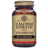 Solgar Citrate De Calcium Avec Vitamine D 60 Unités