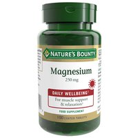 Natures bounty Magnesium 250mgr 100 Units