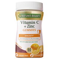Natures bounty Vitamin C + Zinc Gummies 60 Units