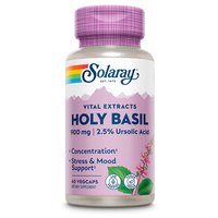 Solaray Holly Basil 450mgr 60 Unités