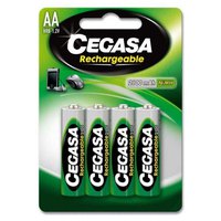 Cegasa 1x4 Wiederaufladbare AA-Batterien