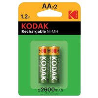 Kodak Rechargeable AAA 2600mAh NiMH 2 Units Batteries