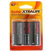 Kodak D LR20 Alkaline Batteries 2 Units