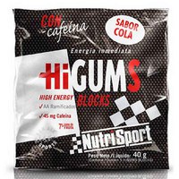 Nutrisport HiGums With Caffeine 40g 1 单位可乐能量软糖