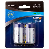 Edm IR14 Alkaline Batterij 2 Eenheden