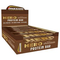 Maxim Hero Triple Chocolate 57g Energy Bars Box 12 Units