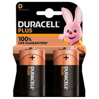 Duracell Plus Power D LR20 Alkaline Batteries 2 Units