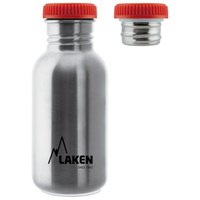 laken-edelstahlflasche-basic-steel-plain-kappenfarben