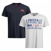 lonsdale-camiseta-de-manga-curta-kettering-2-unidades