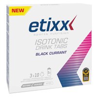 Etixx Isotonic Efervescent Tablet 3X10 Black Currant Banan I Jagoda
