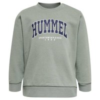 hummel-sweatshirt-fast-lime