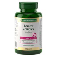 Natures bounty Beauty Complex + Biotin Neutrale Smaak 60 Petten