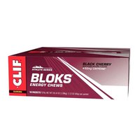Clif 60g Strawberry Bloks 能量咀嚼片 18 单位