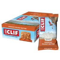 Clif 68g Crunchy Peanut Butter 能量棒 12 单位