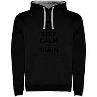 kruskis-keep-calm-and-train-tweekleurige-hoodie