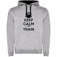 kruskis-keep-calm-and-train-tweekleurige-hoodie