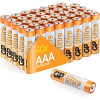Gp batteries Pilas Alcalinas AAA 1.5V 40 Unidades