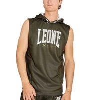leone1947-logo-sleeveles-hoodie