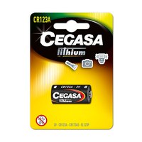 Cegasa CR123A 3V BL1 Lithium Batterie
