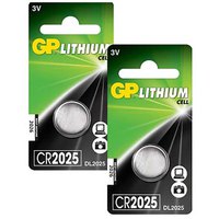 Gp batteries Litio CR2025 Blíster 1
