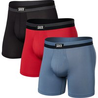 SAXX Underwear Sport Mesh 拳击手 3 单位